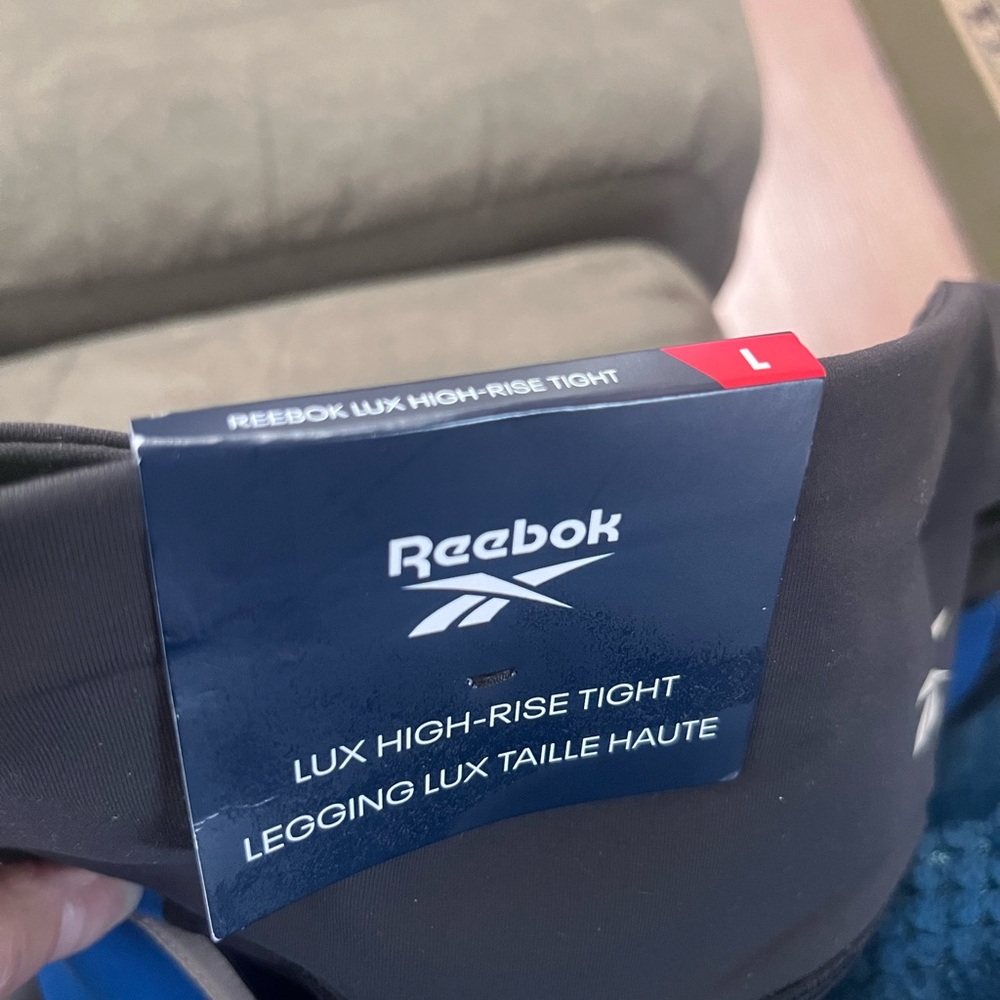 Reebok workout pants, size L, NWT - Picture 3 of 6